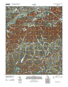 Rockmart South Georgia Historical topographic map, 1:24000 scale, 7.5 X 7.5 Minute, Year 2011