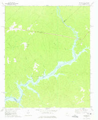 Rockville Georgia Historical topographic map, 1:24000 scale, 7.5 X 7.5 Minute, Year 1972