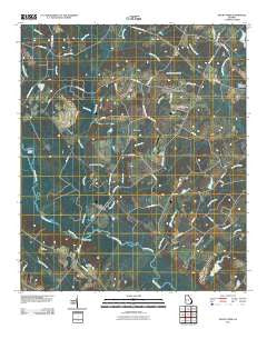 Rocky Ford Georgia Historical topographic map, 1:24000 scale, 7.5 X 7.5 Minute, Year 2011