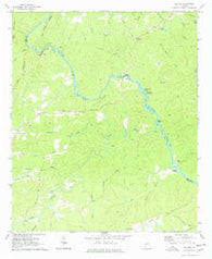 Roland Georgia Historical topographic map, 1:24000 scale, 7.5 X 7.5 Minute, Year 1971