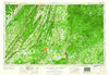 Rome Georgia Historical topographic map, 1:250000 scale, 1 X 2 Degree, Year 1961