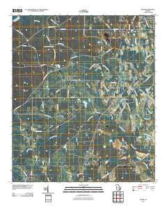 Roper Georgia Historical topographic map, 1:24000 scale, 7.5 X 7.5 Minute, Year 2011