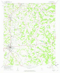 Royston Georgia Historical topographic map, 1:24000 scale, 7.5 X 7.5 Minute, Year 1959
