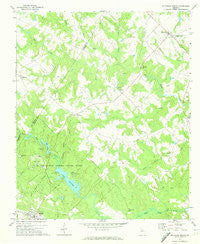 Rutledge North Georgia Historical topographic map, 1:24000 scale, 7.5 X 7.5 Minute, Year 1971