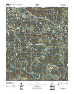 Rutledge South Georgia Historical topographic map, 1:24000 scale, 7.5 X 7.5 Minute, Year 2011