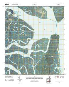 Saint Catherines Sound Georgia Historical topographic map, 1:24000 scale, 7.5 X 7.5 Minute, Year 2011