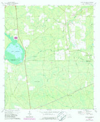 Sandy Bottom Georgia Historical topographic map, 1:24000 scale, 7.5 X 7.5 Minute, Year 1972