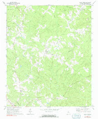 Sandy Cross Georgia Historical topographic map, 1:24000 scale, 7.5 X 7.5 Minute, Year 1971