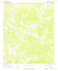 Sandy Cross Georgia Historical topographic map, 1:24000 scale, 7.5 X 7.5 Minute, Year 1971