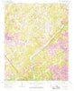 Sandy Springs Georgia Historical topographic map, 1:24000 scale, 7.5 X 7.5 Minute, Year 1955