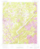 Sandy Springs Georgia Historical topographic map, 1:24000 scale, 7.5 X 7.5 Minute, Year 1955