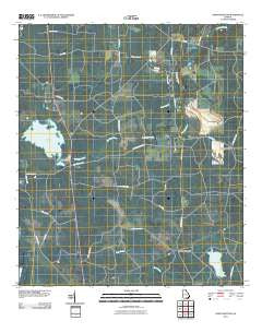 Sandy Bottom Georgia Historical topographic map, 1:24000 scale, 7.5 X 7.5 Minute, Year 2011