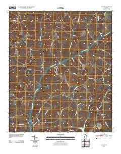 Sanford Georgia Historical topographic map, 1:24000 scale, 7.5 X 7.5 Minute, Year 2011