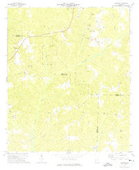 Sanford Georgia Historical topographic map, 1:24000 scale, 7.5 X 7.5 Minute, Year 1972