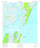 Sapelo Sound Georgia Historical topographic map, 1:24000 scale, 7.5 X 7.5 Minute, Year 1954