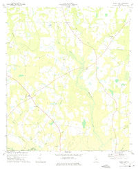 Sapps Lake Georgia Historical topographic map, 1:24000 scale, 7.5 X 7.5 Minute, Year 1973