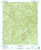 Satolah Georgia Historical topographic map, 1:24000 scale, 7.5 X 7.5 Minute, Year 1961