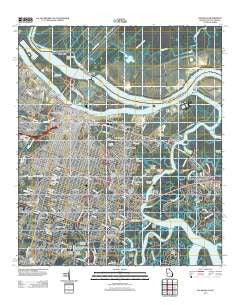 Savannah Georgia Historical topographic map, 1:24000 scale, 7.5 X 7.5 Minute, Year 2012