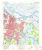 Savannah Georgia Historical topographic map, 1:24000 scale, 7.5 X 7.5 Minute, Year 1955