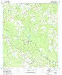 Scotland Georgia Historical topographic map, 1:24000 scale, 7.5 X 7.5 Minute, Year 1970