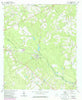 Scotland Georgia Historical topographic map, 1:24000 scale, 7.5 X 7.5 Minute, Year 1970
