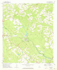 Scotland Georgia Historical topographic map, 1:24000 scale, 7.5 X 7.5 Minute, Year 1970