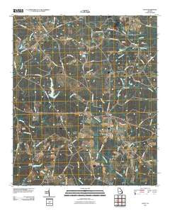 Scott Georgia Historical topographic map, 1:24000 scale, 7.5 X 7.5 Minute, Year 2011
