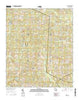 Scott Georgia Current topographic map, 1:24000 scale, 7.5 X 7.5 Minute, Year 2014