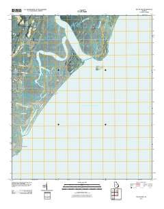 Sea Island Georgia Historical topographic map, 1:24000 scale, 7.5 X 7.5 Minute, Year 2011