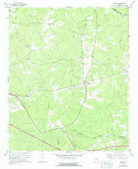 Sharon Georgia Historical topographic map, 1:24000 scale, 7.5 X 7.5 Minute, Year 1972