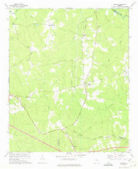 Sharon Georgia Historical topographic map, 1:24000 scale, 7.5 X 7.5 Minute, Year 1972