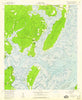 Shellman Bluff Georgia Historical topographic map, 1:24000 scale, 7.5 X 7.5 Minute, Year 1954