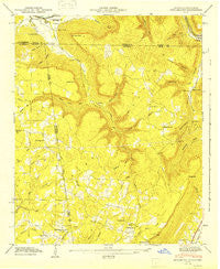 Shellmound Georgia Historical topographic map, 1:24000 scale, 7.5 X 7.5 Minute, Year 1946