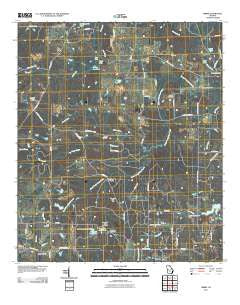 Sibbie Georgia Historical topographic map, 1:24000 scale, 7.5 X 7.5 Minute, Year 2011
