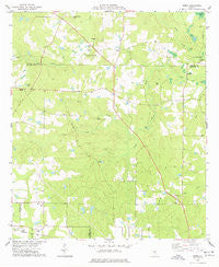 Sibbie Georgia Historical topographic map, 1:24000 scale, 7.5 X 7.5 Minute, Year 1977