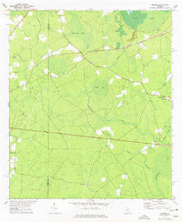 Sirmans Georgia Historical topographic map, 1:24000 scale, 7.5 X 7.5 Minute, Year 1972