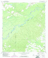 Snipesville Georgia Historical topographic map, 1:24000 scale, 7.5 X 7.5 Minute, Year 1971