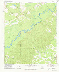 Snipesville Georgia Historical topographic map, 1:24000 scale, 7.5 X 7.5 Minute, Year 1971
