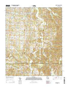Sonoraville Georgia Current topographic map, 1:24000 scale, 7.5 X 7.5 Minute, Year 2014