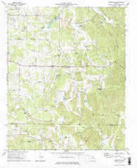 Sonoraville Georgia Historical topographic map, 1:24000 scale, 7.5 X 7.5 Minute, Year 1972