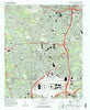 Southwest Atlanta Georgia Historical topographic map, 1:24000 scale, 7.5 X 7.5 Minute, Year 1993