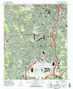 Southwest Atlanta Georgia Historical topographic map, 1:24000 scale, 7.5 X 7.5 Minute, Year 1993