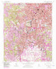 Southwest Atlanta Georgia Historical topographic map, 1:24000 scale, 7.5 X 7.5 Minute, Year 1954