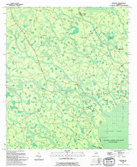 Spooner Georgia Historical topographic map, 1:24000 scale, 7.5 X 7.5 Minute, Year 1994