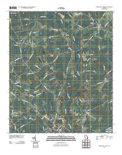 Springfield North Georgia Historical topographic map, 1:24000 scale, 7.5 X 7.5 Minute, Year 2011