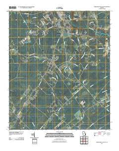 Springfield South Georgia Historical topographic map, 1:24000 scale, 7.5 X 7.5 Minute, Year 2011