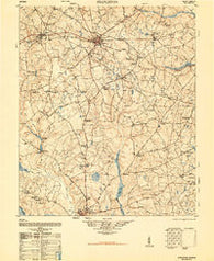 Stapleton Georgia Historical topographic map, 1:62500 scale, 15 X 15 Minute, Year 1948