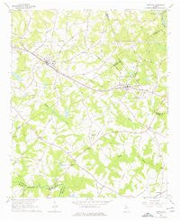 Statham Georgia Historical topographic map, 1:24000 scale, 7.5 X 7.5 Minute, Year 1964