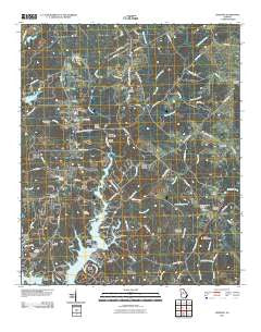 Stewart Georgia Historical topographic map, 1:24000 scale, 7.5 X 7.5 Minute, Year 2011
