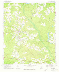 Stillmore Georgia Historical topographic map, 1:24000 scale, 7.5 X 7.5 Minute, Year 1971